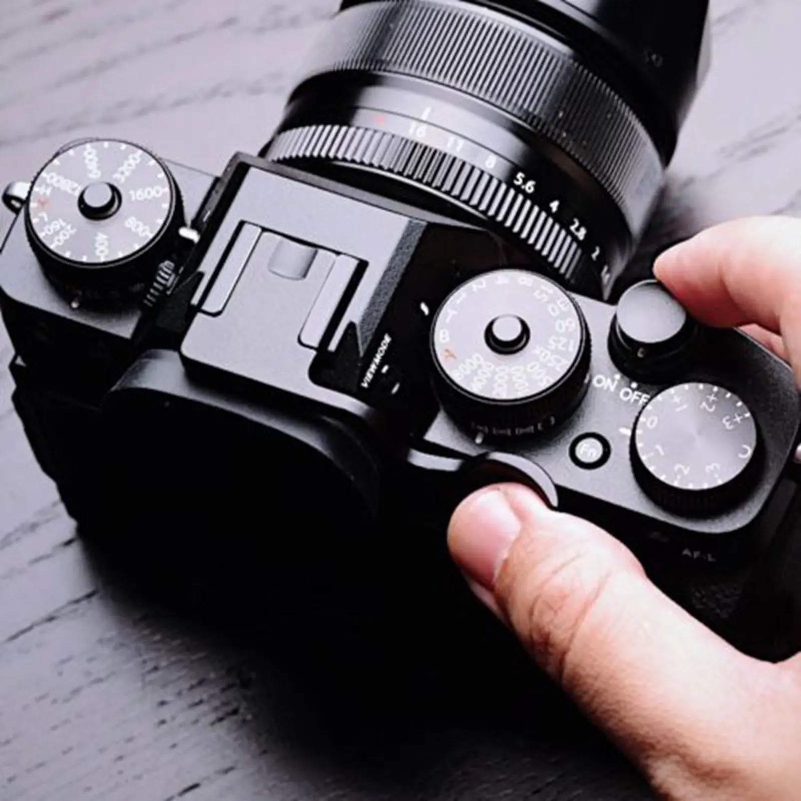 Cozyshot Fotocamera Pollice In Su Impugnatura Scarpa Calda Per Fujifilm Fuji X-H2 X-H2S Xh2