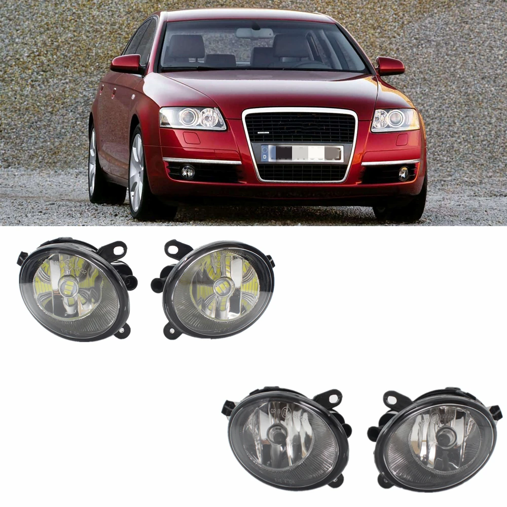 Per Audi A6 2005 2006 2007 2008 Fendinebbia Paraurti Anteriore Con Lampadine