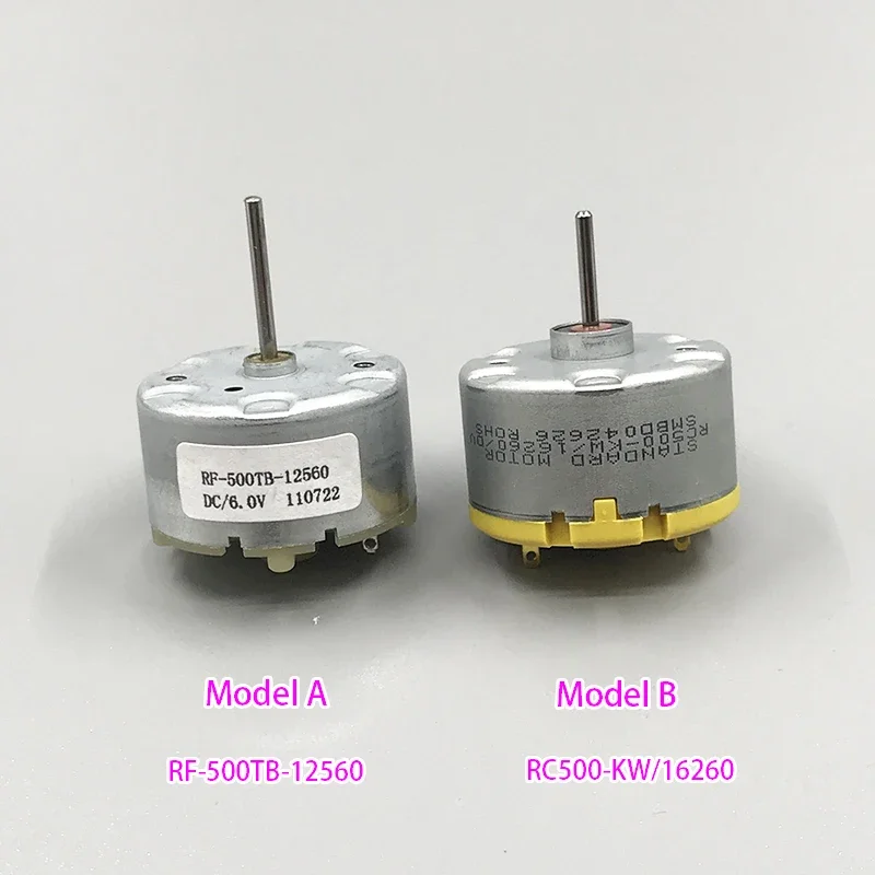 Dc 12V Rf-500Tb-12560/ Rc500-Kw/16260 Spazzola Di Carbone Motore Mandrino Motore Albero Lungo Per Spazzare Robot/Aspirapolvere