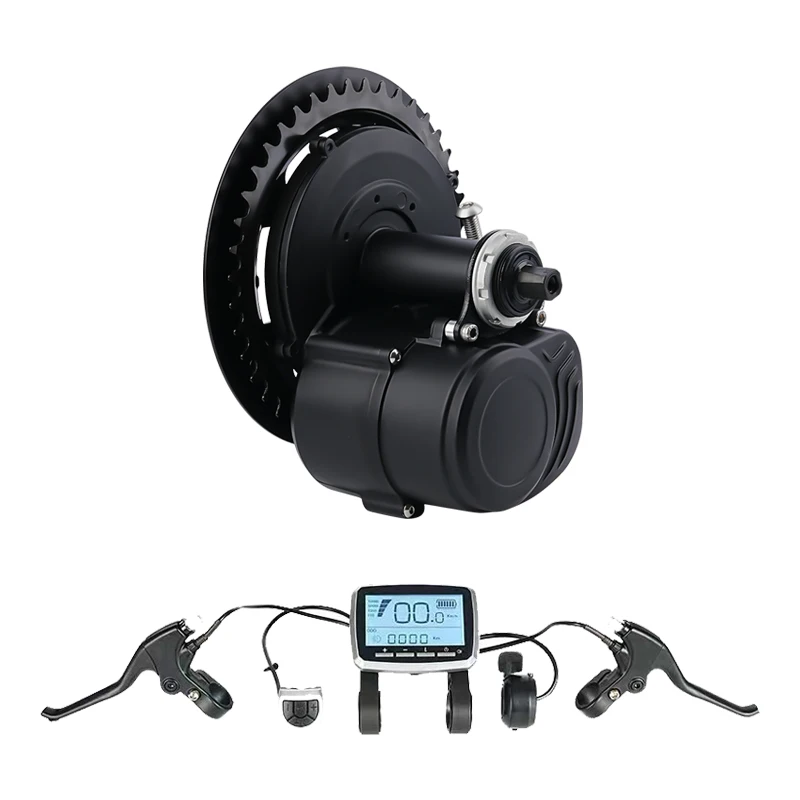 52V 48V 36V 500W 750W Tongsheng Tsdz2B Tsdz2 Mid Drive Motor Ciclo Elettrico Mtb Sensore Di Coppia Motore Centrale E Kit Di Conversione Bici