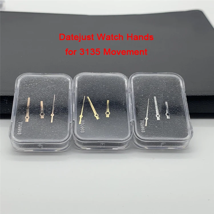 3Pcs/Set Watch Hands For 3135 Movement Datejust Pointers Watch Replacement Accessories 162333 Series Repair Parts
