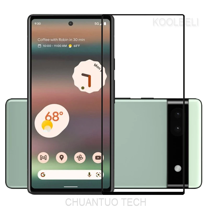Protezioni A Schermo Intero Per Google Pixel 6A/Pixel 6 Pro 5 G/Pixel 6/Pixel 5A/Pixel 4A/Pixel 2 3 4 5 Pellicola Protettiva In Vetro Temperato