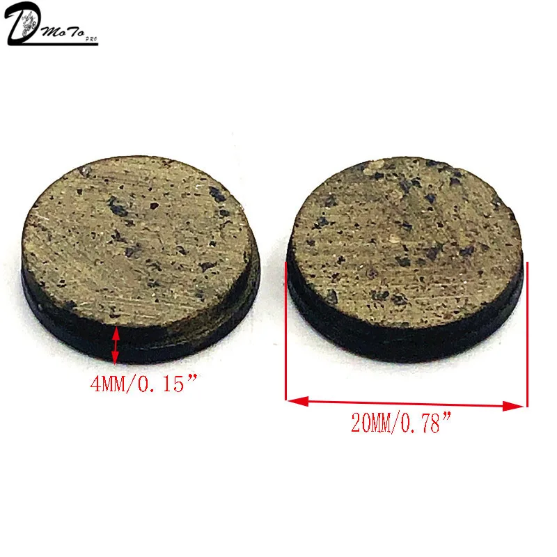 2 Pcs For Xiaomi Mijia M365 Electric Scooter Brake Pads Rear Wheel Friction Plates Xiaomi Scooter Pads