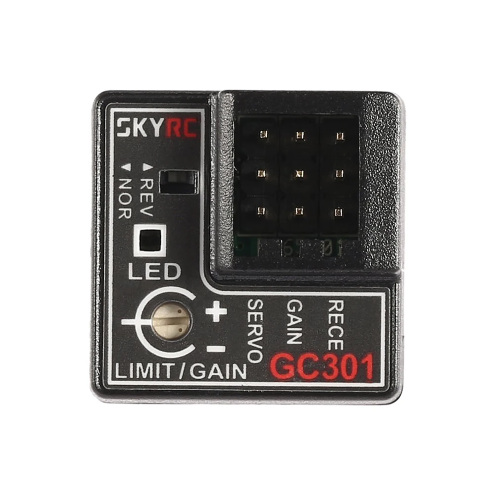 Skyrc Gc301 4-8.4V Mini Giroscopio Sensore Giroscopio Per Wltoys Rc Car Drift Racing Car Sterzo Uscita Correttiva Integrato Compatto