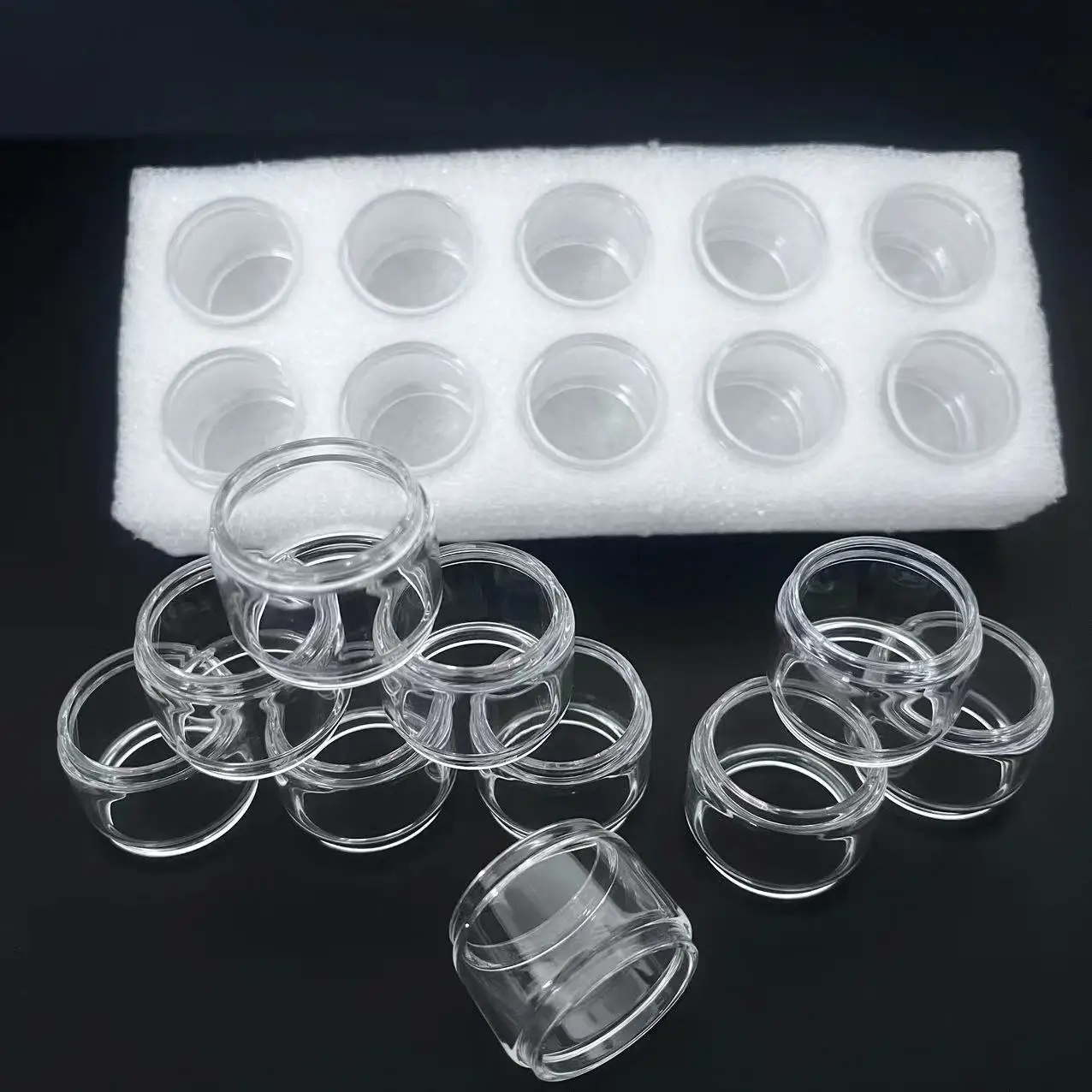 20 Pz Bubble Glass Per Sky Solo Plus Sky Solo Luxe Ii 2 Luxe Skrr-S Mini Gen S Crystal Mini Glass Acquerello