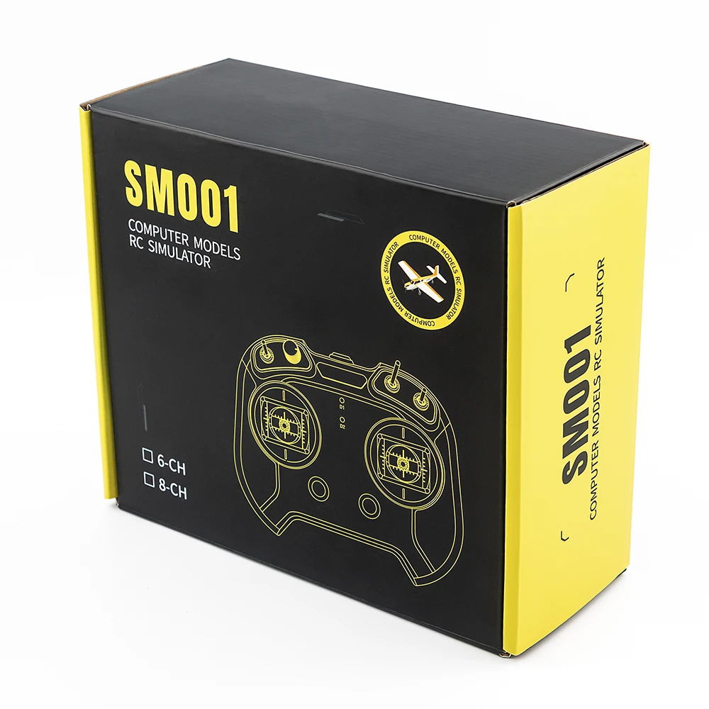 Flysky Sm001 Mini Rc Simulator 6 8Ch Supporto Fms G3 G3.5 G4 G5 G6 G7 5.0 Xtr Vrc Per Elicotteri Alianti Ad Ala Fissa 3D Aerobic