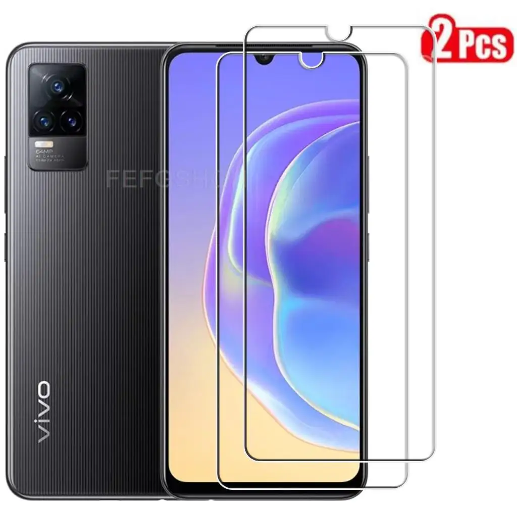 Vetro Temperato Protettivo Hd Per Vivo V21E 4G V21 V2066 V2108 V2061 6.44 "2021 Pellicola Protettiva Per Schermo