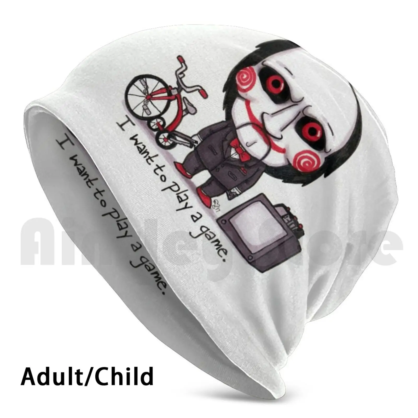 Jig Saw Berretti Pullover Cap Comodo Jig Saw Saw Billy Puppet Film Horror Spaventoso