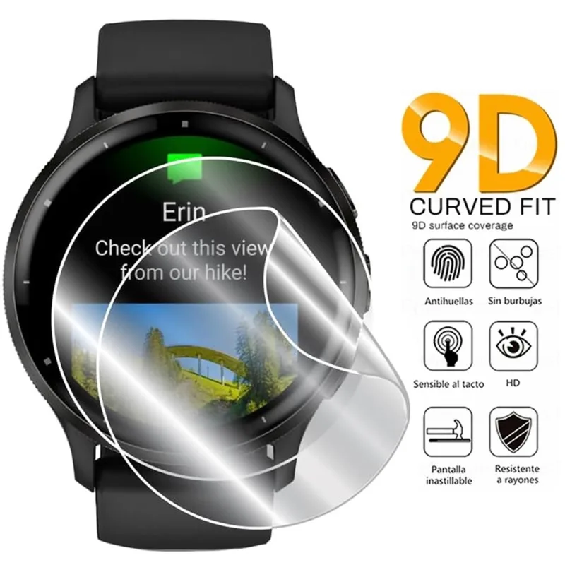 Pellicola Protettiva Completa Trasparente Morbida Per Garmin Vivoactive 5 Sports Watch Pellicola Idrogel Proteggi Schermo Per Garmin Vivoactive 5