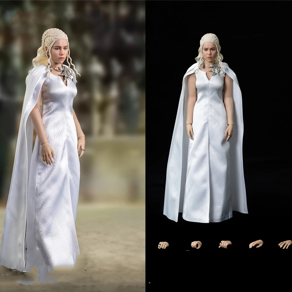 Three Ezero 3Z0146 Scala 1/6 Set Completo Daenerys Emilia Clarke Modello Di Action Figure Femminile Per I Fan Regali Di Festa