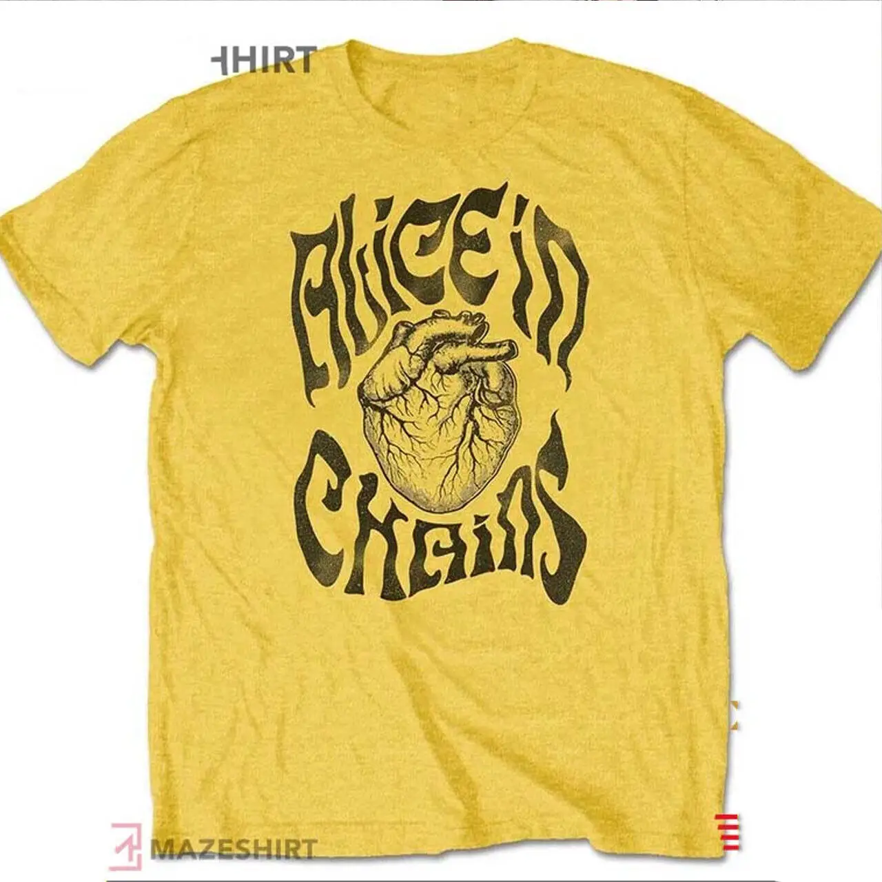Alice In Chains T-Shirt, Alice In Chains Vintage Tee Per Unisex Hl3363