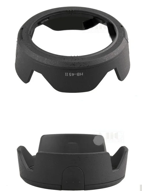Paraluce A Baionetta Hb-45Ii Hb-Ii Fotocamera A Forma Di Fiore Per Nikon D3100 D3200 D5000 D5100 Af-S Dx 18-55Mm F/3.5-5.6G Vr Lente