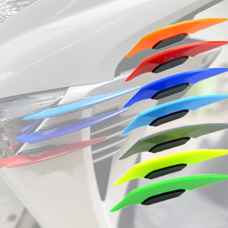 Moto Alette Carenatura Spoiler Laterale Wind Wing Stickers Per Chopper Accessori Moto Cb400 Kymco Xmax Yamaha Tracer 9