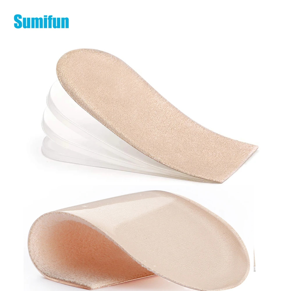 2 Pz/Paia Sumifun Flat Foot Correction Shoes Pad X/O-Shaped Leg Plantare Ortopedico Plantare Piedi Deformazione Corretta Strumenti