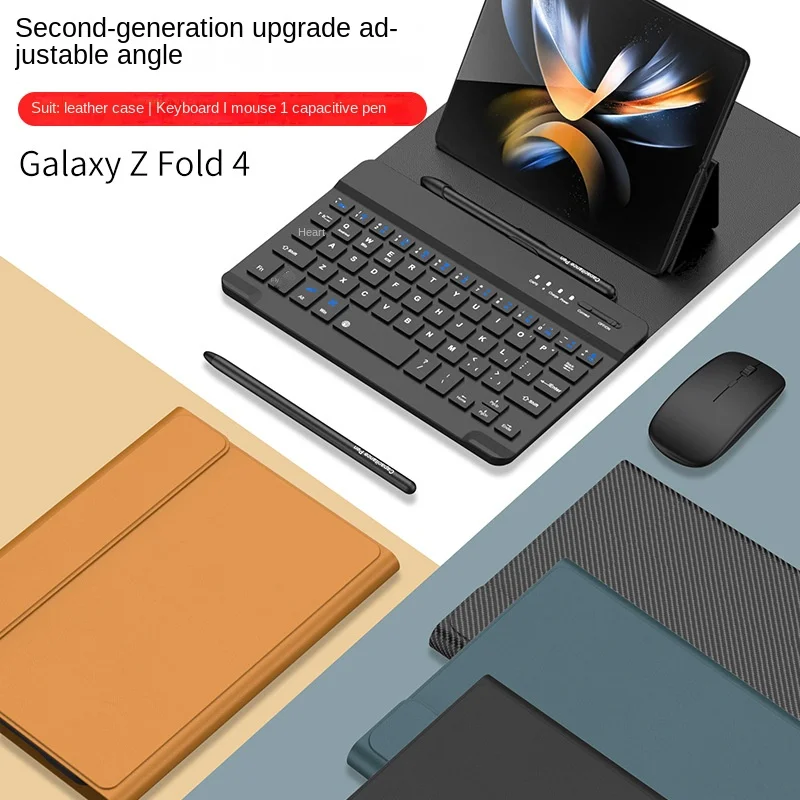 Per Samsung Galaxy Z Fold 4 3 5 Vivo X Fold Oppo Find N Mobile Bluetooth Wireless Keyboard Touch Pencil Case Mouse Business Kit