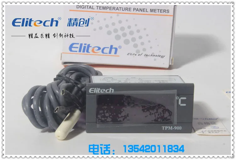 Elitech Termometro Tpm-900 Display Della Temperatura Incorporato Display Digitale Termometro Termometro Digitale