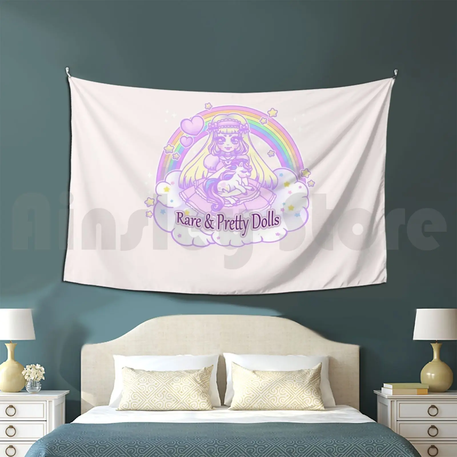 Rare E Pretty Dolls Arazzo Soggiorno Camera Da Letto Bambola Lolita Blythe Polly Pocket Candy Neonate Giocattoli Lecca-Lecca