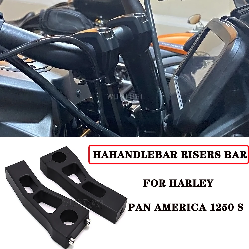Adatto Per Accessori Harley Pan America 1250 S Pa1250S Ra1250S Manubrio Riser Manubrio Riser Adattatore Riser Alto