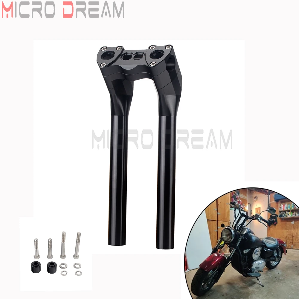 Riser Superiore Per Moto 3.5 ''Riser Modulare Centrale Riser Verticale Per Manubrio Riser Oversiz 12'' Riser Per Harley Custom Chopper