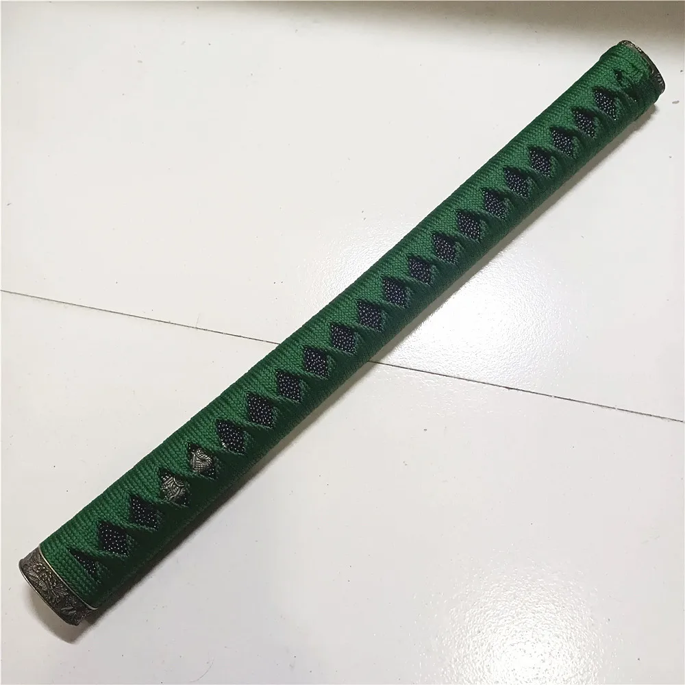 40Cm * Maniglia Tsuka Per Giappone Samurai Katana/Wakizashi Accessorio Spada Menuki + Fuchi + Raccordi Kashira