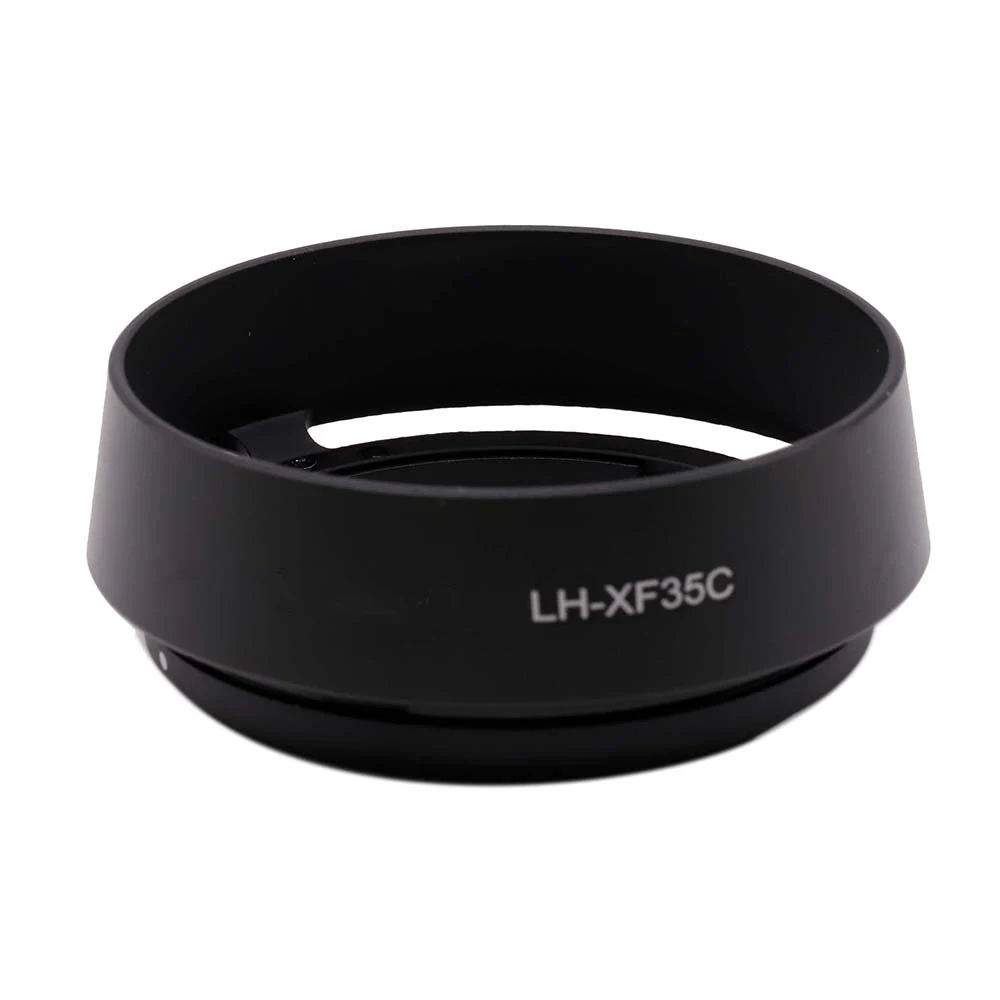 Sostituzione Per Lh-Xf35-2, Paraluce In Metallo Per Fujinon Xf 35Mm/23Mm F2 R Wr Nero/Argento