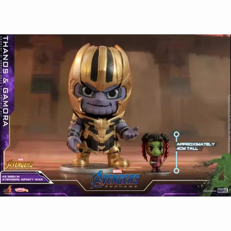 Prodotti Genuini In Magazzino Hottoys Cosbaby Cosb560 Thanos Gamora Avengers Endgame Personaggio Del Film Action Model Toys Regalo Di Compleanno