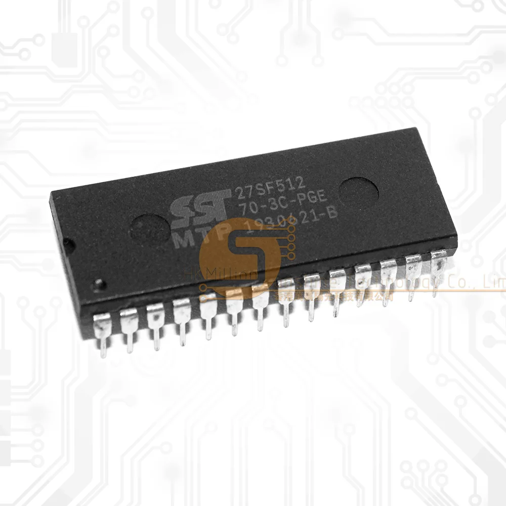 5 Pz/Lotto Sst27Sf512-70-3C-Pg Sst27Sf512-90-3C-Pg Sst27Sf512 Dip28 Circuito Integrato