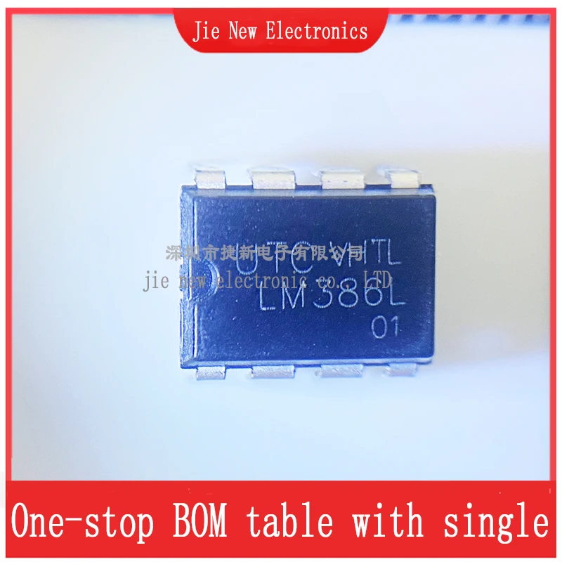 10Pcs Lm386L Sop8 Lm386 Dip-8 Circuito Integrato Nuova Fornitura Spot Originale
