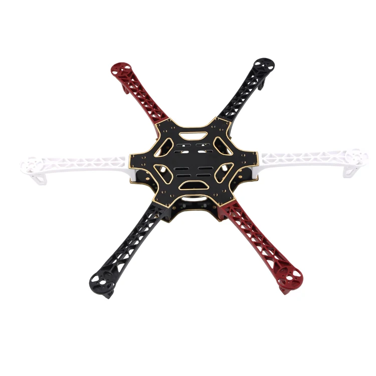 F550 6-Axis Multi-Rotore Hexacopter Telaio Cellula Kit Integrato Pcb Cablaggio Per Kk Mk Mwc Multicopter Hexacopter Ufo Heli