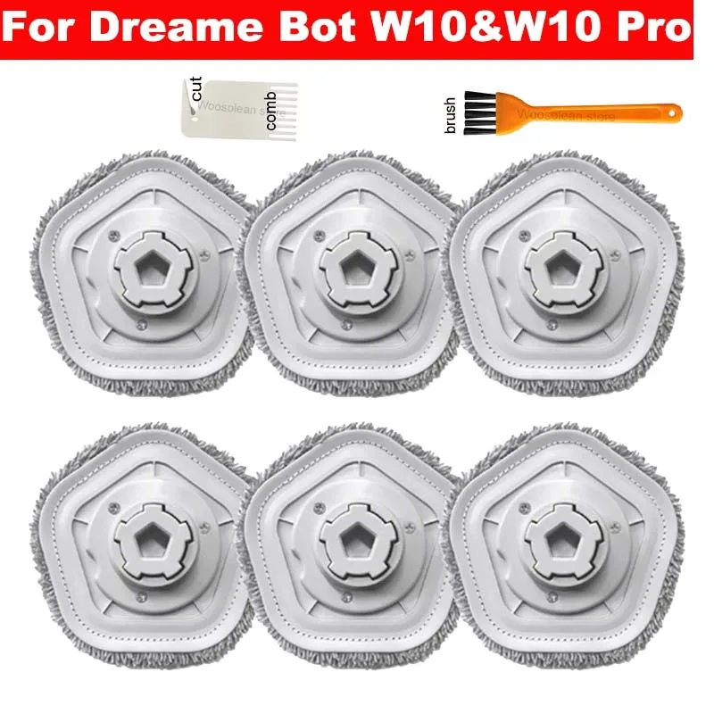 Mop Pad Per Xiaomi Dreame Bot W10/ W10 Pro Robot Aspirapolvere Autopulente Dreame Bot W10/ W10 Pro Mop Parti Di Ricambio
