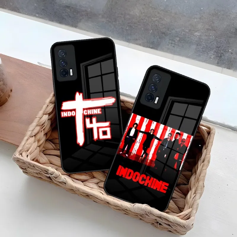Best Of Indochine Band Phone Case Per Oppo A54 A15 A94 A92 A55 A93 A95 K9 K7 Reno 5 7 6 4 Find X5 X3 X2 Vetro Temperato