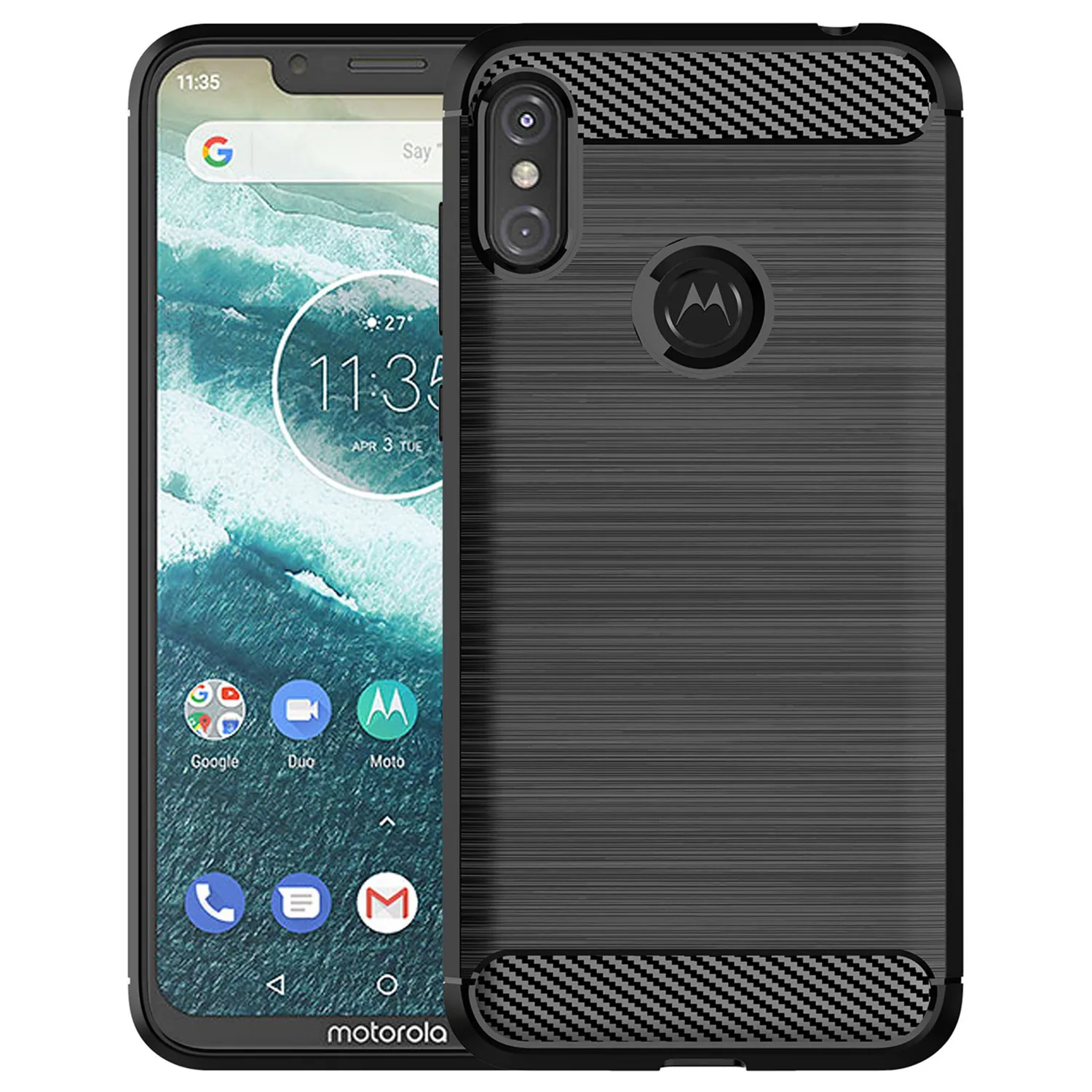 Per Motorola One Power Power2 Moto One Pro Custodia Cover Antiurto Per Moto One Zoom Custodie In Silicone Hyper Soft