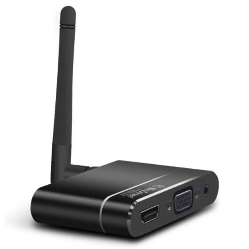 Mirascreen X6W Wireless Car Tv Stick Miracast Airplay Dlna Screen Mirror Wifi Dongles Hdmi-Compatibili + Vga + Rca Av Android Ios