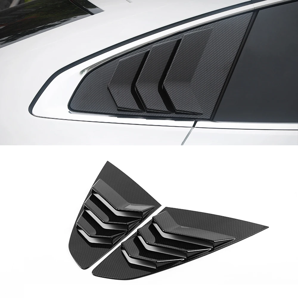 Per Volkswagen Arteon 2017 2018 2019 Accessori Abs Lunotto Posteriore Feritoie Persiane Copertura Copertura 2 Pezzi Car Styling