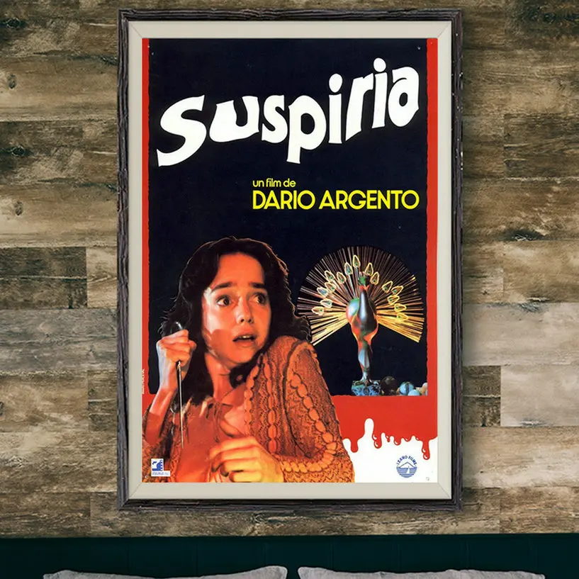 127 Suspiria Movie (1977) )Argento Wall Silk Cloth Poster Art Decoration Gift