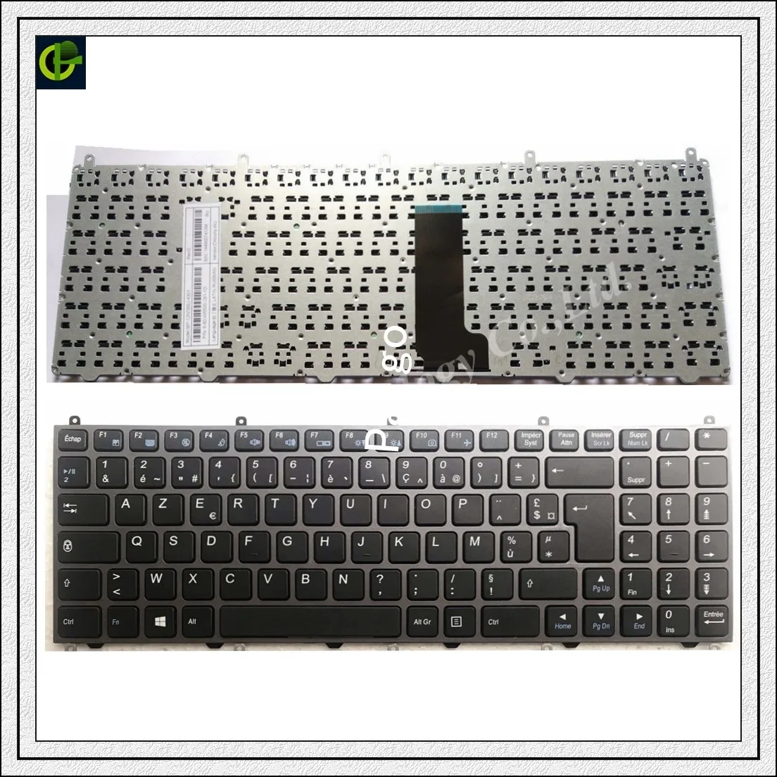 Francese Azerty Tastiera Per Mp-12N76A0-430 Mp-12N76A0-4305 Mp-12N76B0-430 Mp-12N76B0-4305 Mp-12N76Pa-430 Mp-12N76Pa-4305 Mp-12 Fr