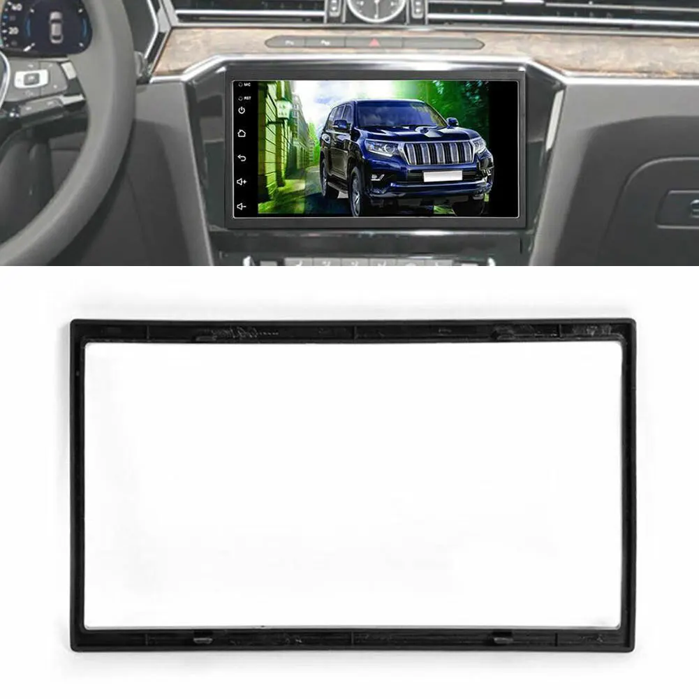 Pannello Radio Stereo Per Auto 2 Din Plug & Play In Plastica Abs Per Audio Per Auto Da 7 Pollici Pannello Stereo Per Auto Accessori Per Auto Parte Del