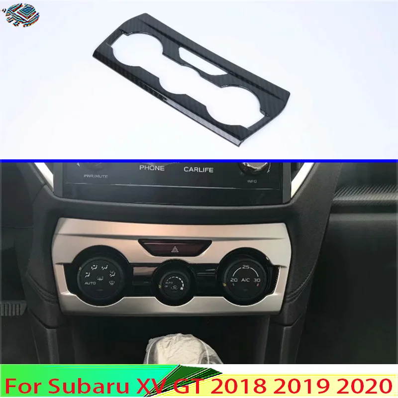 Per Subaru Xv Gt 2018 2019 2020 Accessori Auto Abs Telaio Coperchio Interruttore Condizionatore D'Aria