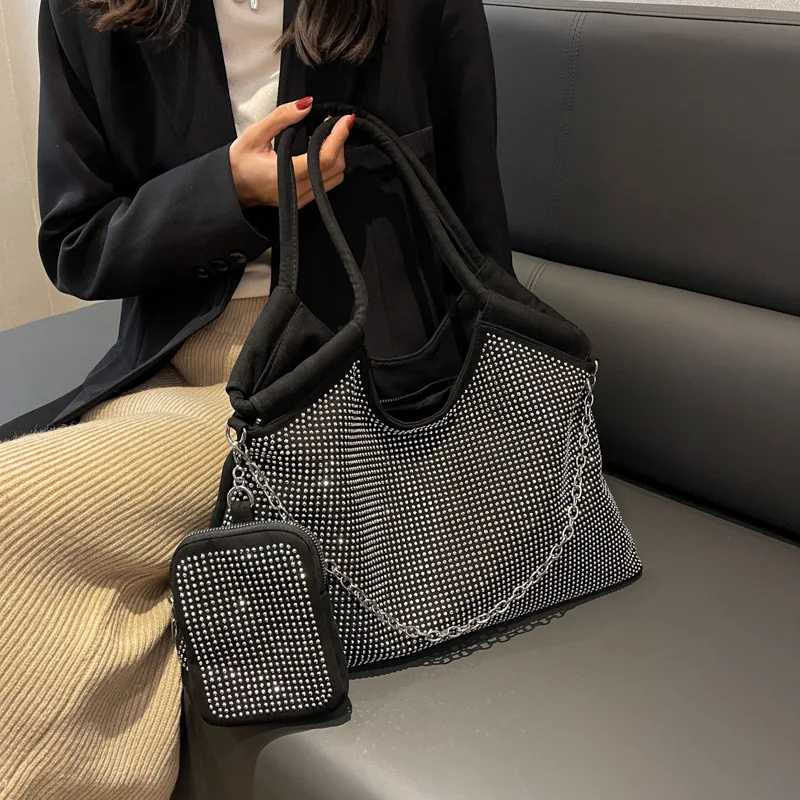 Borsa Tote Con Diamanti Borse Di Lusso Borse Da Donna Borse A Tracolla Firmate Per Le Donne Nuove Borse Borse Borse Da Donna Di Alta Qualità Bolsa