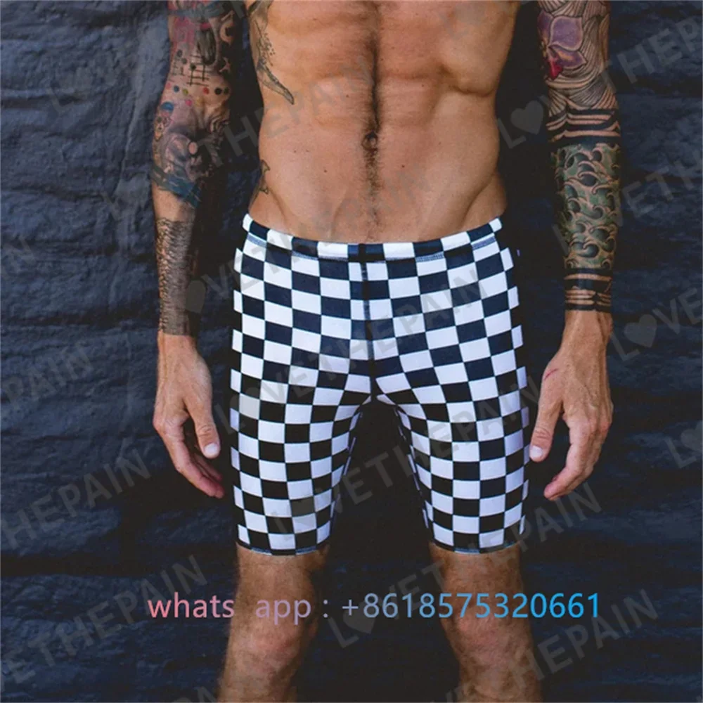 Love The Pain Pro Swim Surf Costume Da Bagno Trunks Beach Shorts Run Quick Dry Uv Surf Nuoto Pantalones Gym Jammer Swim Surf Shorts
