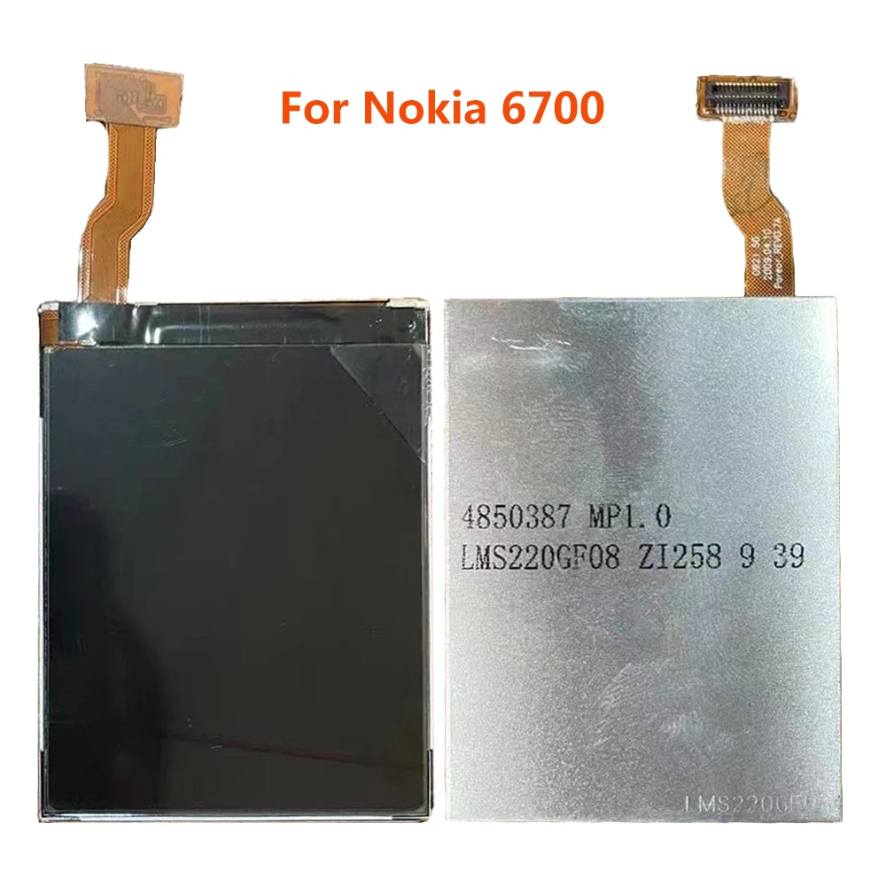 Per Nokia 6700 Classic Lcd Cellulari Display 6700C Display Lcd Digitizper Panel Parti Di Ricambio