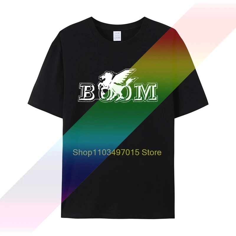 Maglietta Uomo Maglietta Uomo Boom Trikes Maglietta Unisex Nera Maglietta T-Shirt Donna 1387