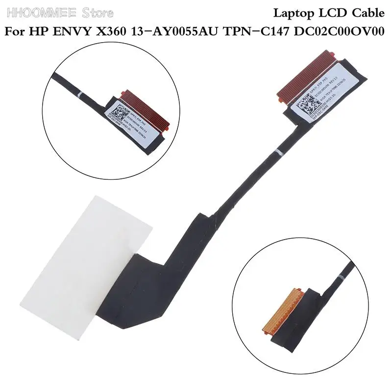 1Pc Laptop Lcd Cable Screen Flex Cable Display Screen Per Hp Envy X360 Muslimate Tpn-C147 Dc02C00Ov00