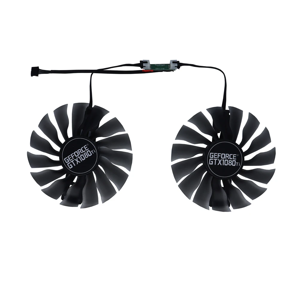 2 Pz/Set Graphics Card Fan,Video Vga Cooler, Per Palit Gtx 1070 Ti Jetstream,Palit Gtx 1080 Jetstream,Palit Gtx 1070 Jetstream,Palit Gtx 1080 Ti Jetst