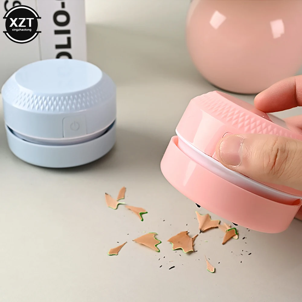 Desktop Cleaner Mini Aspirapolvere Portatile Office Corner Desk Depolveratore Home Table Sweeper Desktop Coffee Powder Cleaner