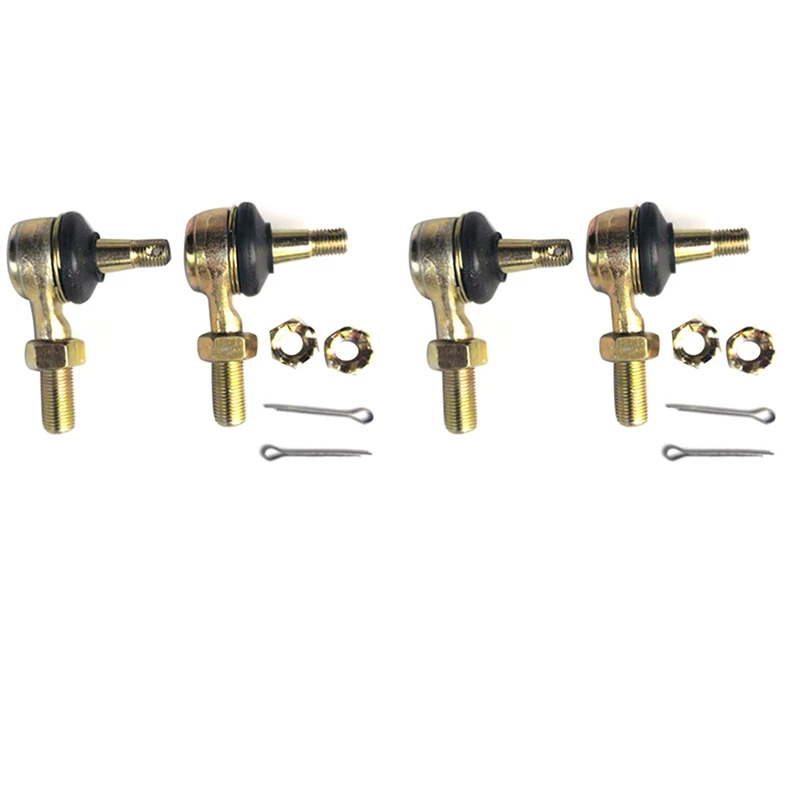 4X Right And Left Tie Rod End Kit Ball Joints For Yamaha Raptor 660 Yfm660 Yfm660R Atv 2001-2005