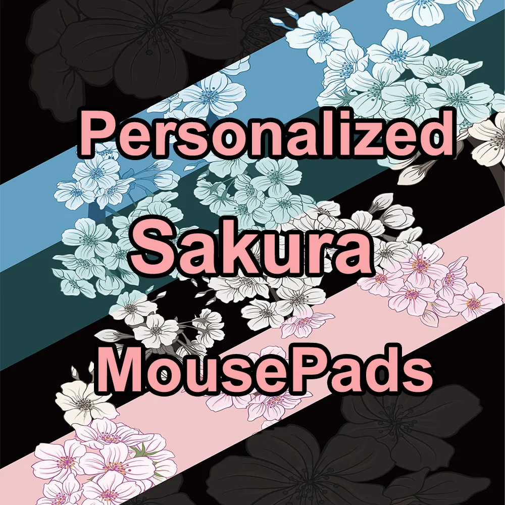 Xraypad Custom Sakura Gaming Mouse Pads/ Aqua Control Version/ Equate Plus V2/ Thor/Minerva Desk Mat