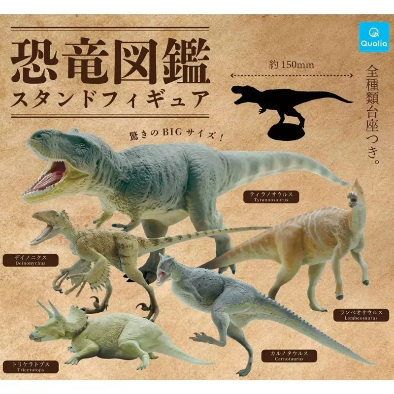 Simulazione Dinosauro Figura Tyrannosaurus Rex Rex Velociraptor Triceratops Carnivoro Velociraptor Capsula Gashapon Toy
