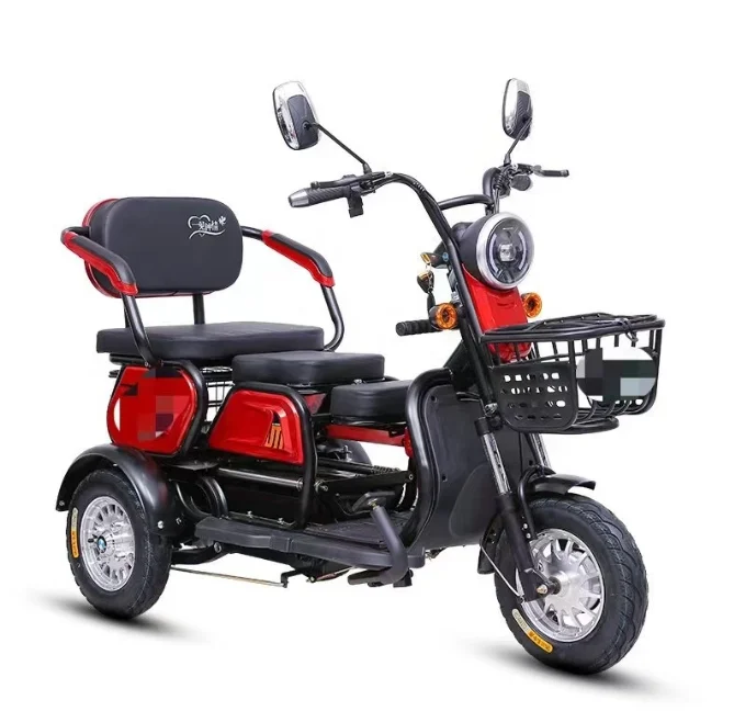 Cina 2023 Novo Modelo 3 Rodas Eletrica Passaggio Triciclos Três Rodas Para Adulto