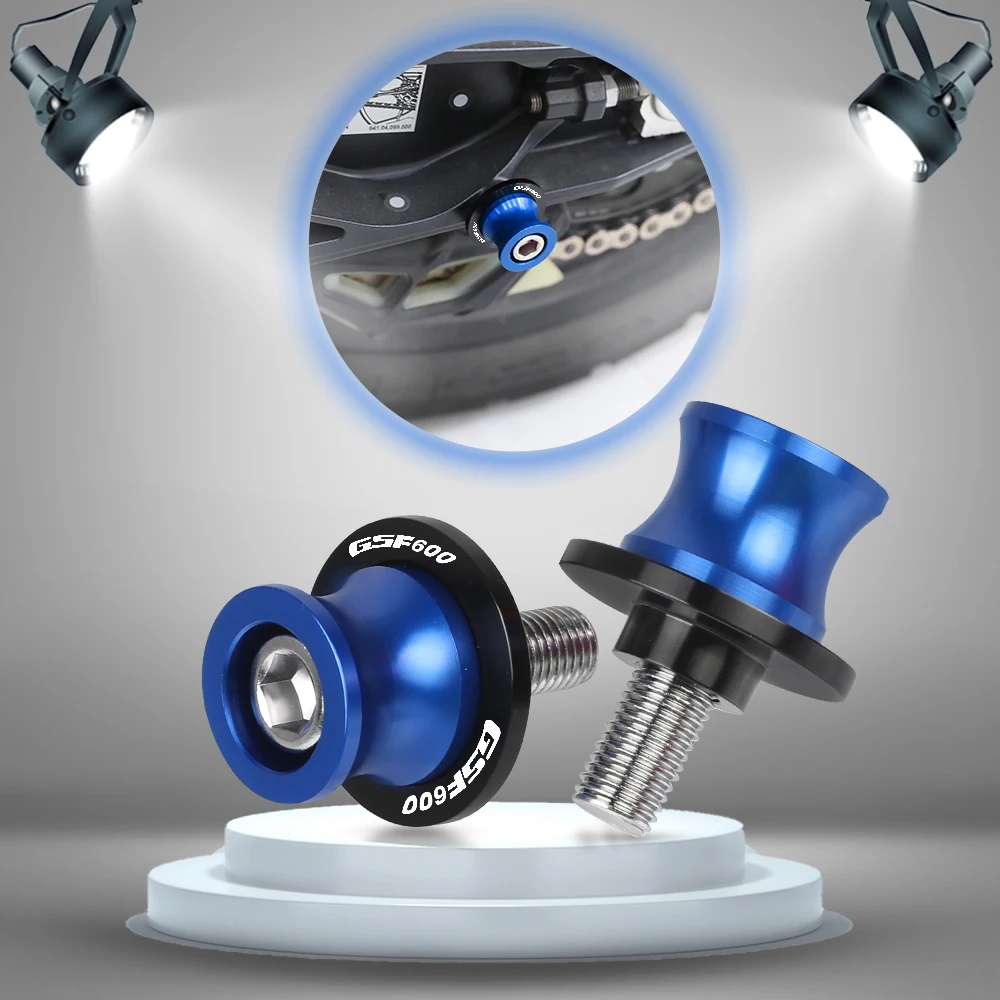 8Mm Accessori Moto Bobine Forcellone Supporto Viti Slider Per Suzuki Bandit 600 Gsf600 Gsf 600 600S Bandit Con Logo